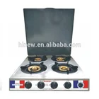 Stainless steel gas table cooker 4 burner gas stove MST-404