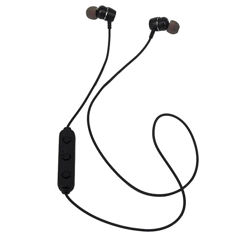 Metal wireless headphone bluetooth earphone magnetic - ANKUX.COM
