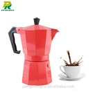 12 Cups Moka Kettle Aluminum Espresso Coffee Machine