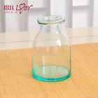 wholesale fiberglass wedding flower glass wall vase