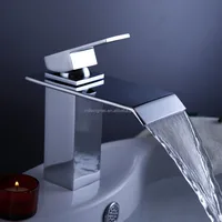 Single Handle Deck Mounted Chrome Brass