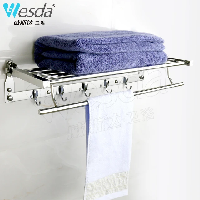 Towel Rack Decorative Folding Hotel Bathroom Towel Rack 8832 Buy