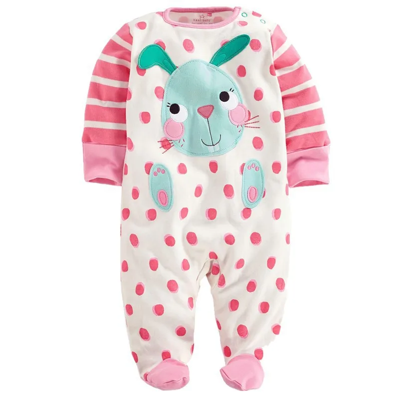 Baby Clothing ! 2015 new hot sale newborn baby one-pieces jumpsuit baby 0-12 months girl long sleeved jumpsuit