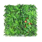 uv artificial plant wall vertical garden green plastic buxus wall