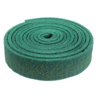 Industrial scrub pad sheets raw material aluminum oxide nylon non woven industrial polishing sponge scouring pad rolls