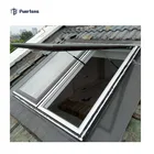 Aluminum Basement Skylight Round Roof Dome Window Systems Thermal Break 55x98 Price Manufacturer