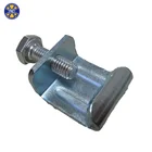 Zinc plated steel air duct accessories corner g-clamp for fixing the duct