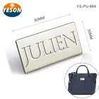 High End Handbag Hardeware Custom Metal Logo