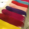 26 28 30in Very Long Ombre Blonde Pink Blue Purple 99j Red Yellow Colorful Full Lace 4x4 Closure Wig