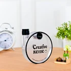 Custom logo flat water bottle drinking bottle plastic