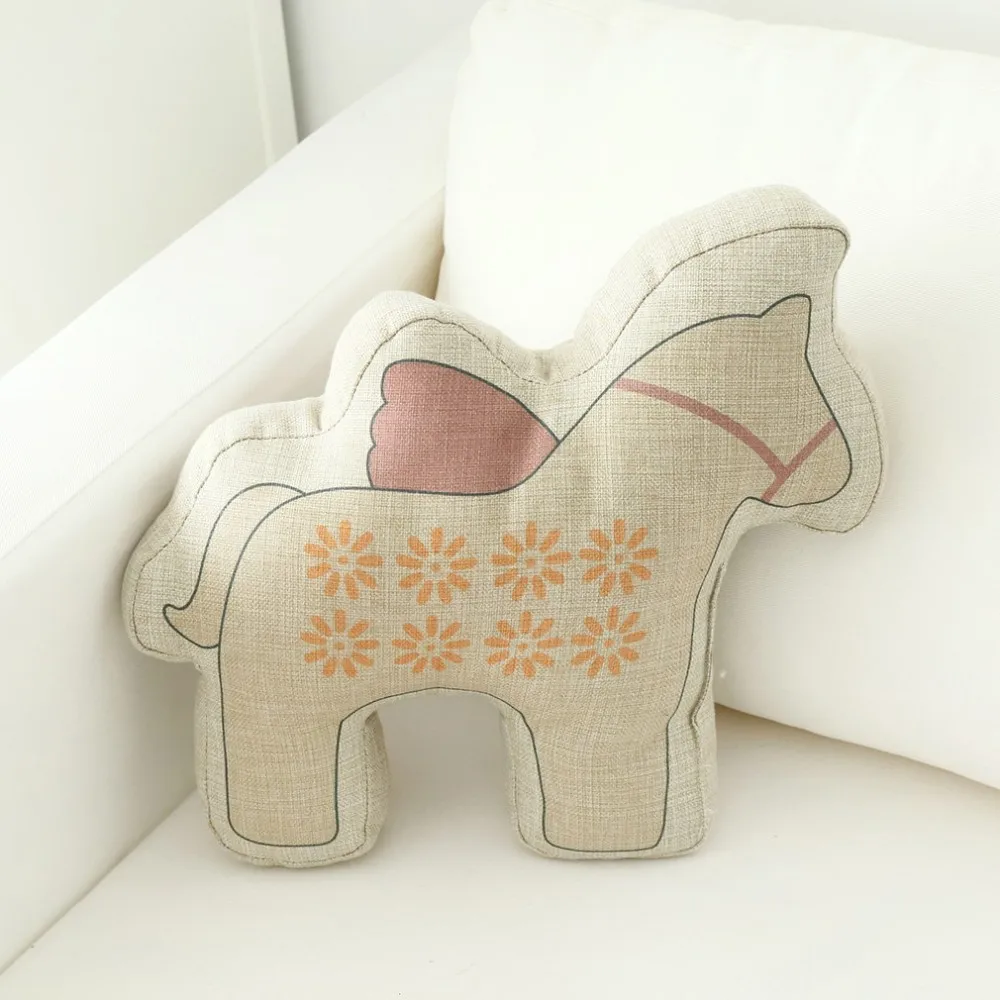 4 Types Funny Fashionable Children Home Decorative Pillow Creative PP Cotton Home Office Chair Back Cushion Sofa Pillow