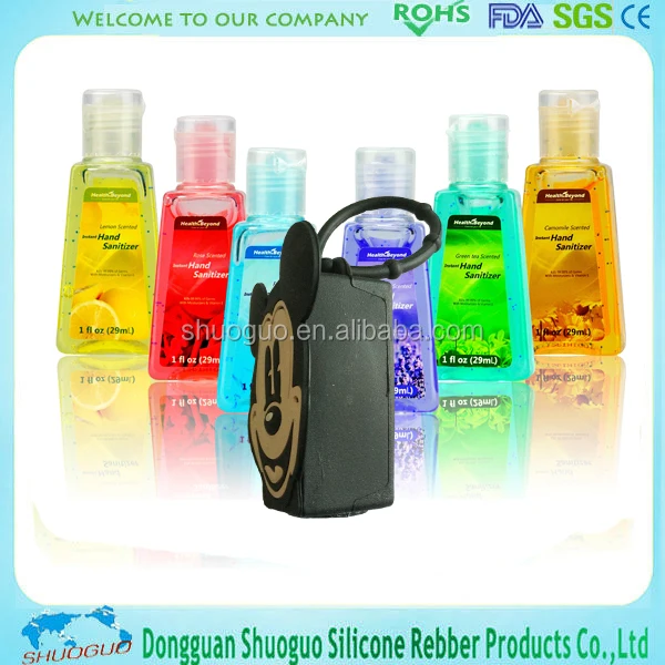 3d animal hand sanitizer holder promotion gifts 2017