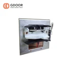 High strength supporting beam microwave radar automatic sliding door operator