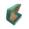 Professional manufacturer Best quality corrugated custom beauty subscription mailing green mailer boxes with logo