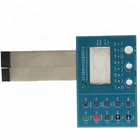 embossed buttons LED membrane switch keyboard