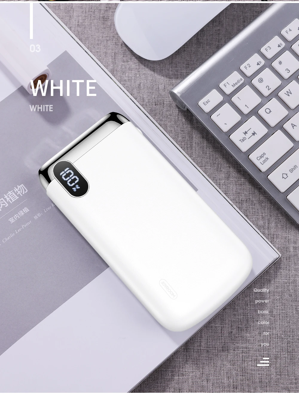 JOYROOM D-M194 Plus 9V 12V QC3.0 PD USB Type C Power Bank 20000 mah - ANKUX.COM