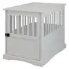 Bamboo Wooden Durable White Dog House Pet Cage