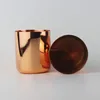 Wholesale 13oz Polished Copper Candle Holder/Mugs,Metal Copper Plated Candle Containers/Candle Jars