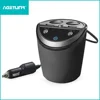 AGETUNR A18S Bluetooth V4.2 MP3 player fm transmitter display car voltage,dual USB Output,charging port output DC5V 2.1A MAX