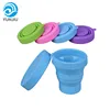 Hot products Eco-friendly silicone travel collapsible reusable coffee cup