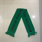 wholesale custom knit acrylic scarf football for cheap sale