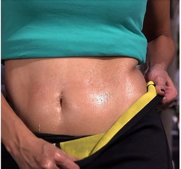 2PCS/LOT WOMEN NEOPRENE BODY SHAPER SET SLIM WAIST PANTS BELT YOGA VEST SHAPERS