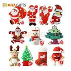 oem PVC rubber usb flash drive 3D silicone santa claus shape memory stick with low price
