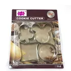 New design biscuit maker non-stick fancy cookie cutters set