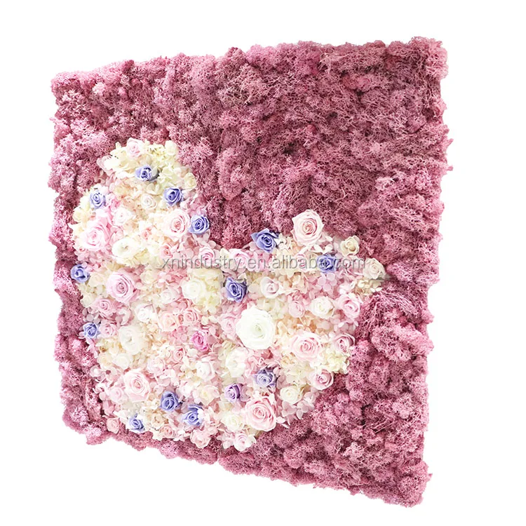 wedding romantic decorative flower backdrop preserved flower