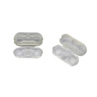 Bead Buckle 2 holes roller mechanism blind components transparency plastic buckle