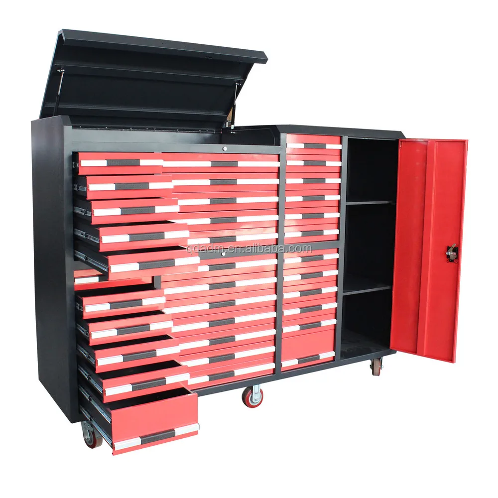 Morden Design Steel Drawer Storage Garage Tool Cabinet Trolley