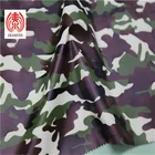 Camouflage Pattern PU Synthetic Leather , Premium PU Leather For Bags