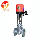 China Electric proportional Control globe Valve for gas chemical pipelines