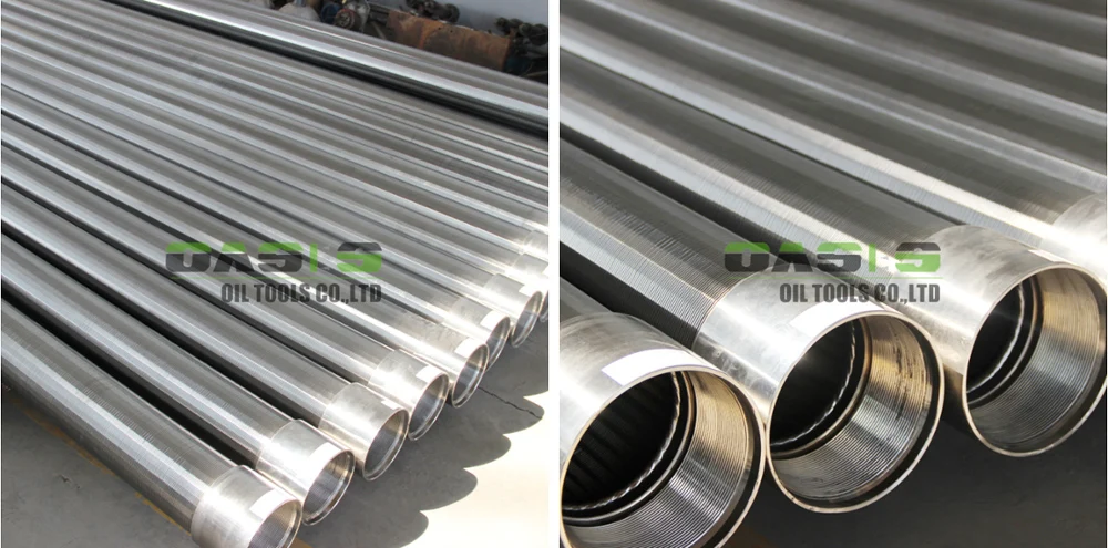 stainless steel screen Pipe Solid-liquid separation water well screen