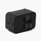Travel Gift Universal World Adaptor USB Charger 3 Plugs for US UK AUS EU All in One