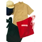 Japanese Style Restaurant Uniform For Waitress And Waiter