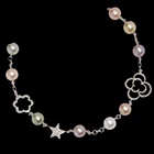 Square Silver Silver Silver Muslim Wholesale Pearl Square Bride Motivational Decorating Chinese Silver Connector Charms