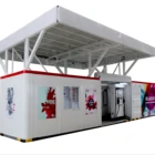 30M3 mobile fueling station with solar panels