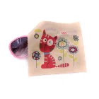 High quality light soft glasses cleaning cloth with carton logo printing