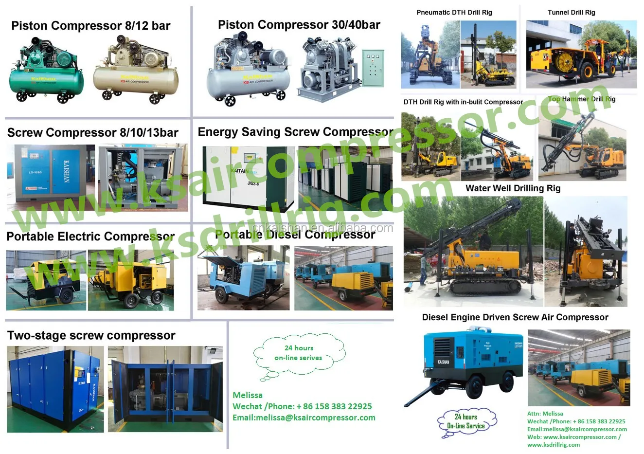 Best Sales power tools Rock Drilling DTH Hammer KQ-200A borehole drilling rig machine