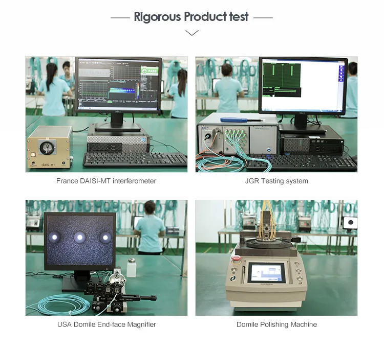 factory supplying Fiber Optic 12 Core Pigtail SC,FC,LC,ST,MU,MTP,MPO,MTRJ,E2000 connector