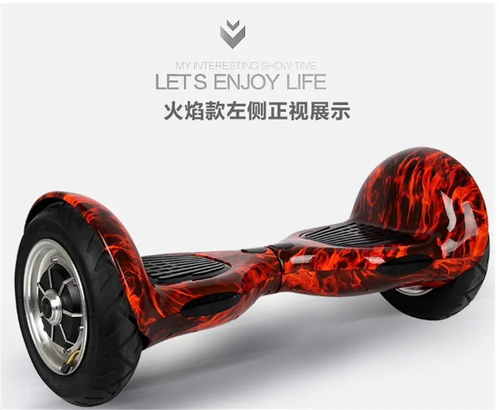 10 Inch Rose Gold Hoverboard Electric Balance Scooter With High ...