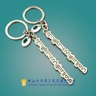 PinsBack metal 1.5" hard enamel , silver plated -customized shape key shape keychain
