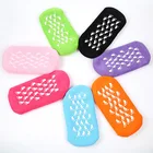 Hot product silicon cooling moisturizing gel heel spa sock for foot