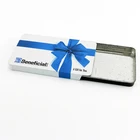 94*60*9MM Tin Rectangle Case Mini Bank Card Mint Candy Condom Metal Box With Sliding Lid