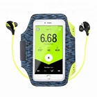 Free sample wholesale unisex outdoor popular arm band running sports wrist pouch Touch Screen ultrathin mobile phone bag