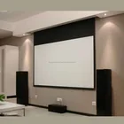 150 inch Matt White electric projection screen motor
