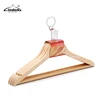 Bestseller 2019 Crafted Wooden Security Hotel Anti-theft Clothes Hangers for Suit