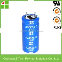 Supercapacitors / <strong>Ultracapacitors</strong> 220F 2.3V Snap In Hybrid