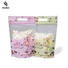 Travel Clear Plastic Nylon Zipper Packaging Cosmetic Small Mylar Gift Bags